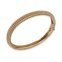 Perlee 5 Row Bangle in 18KT Yellow Gold , Size Medium