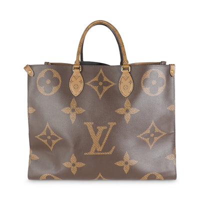 Reverse Monogram Canvas Onthego GM