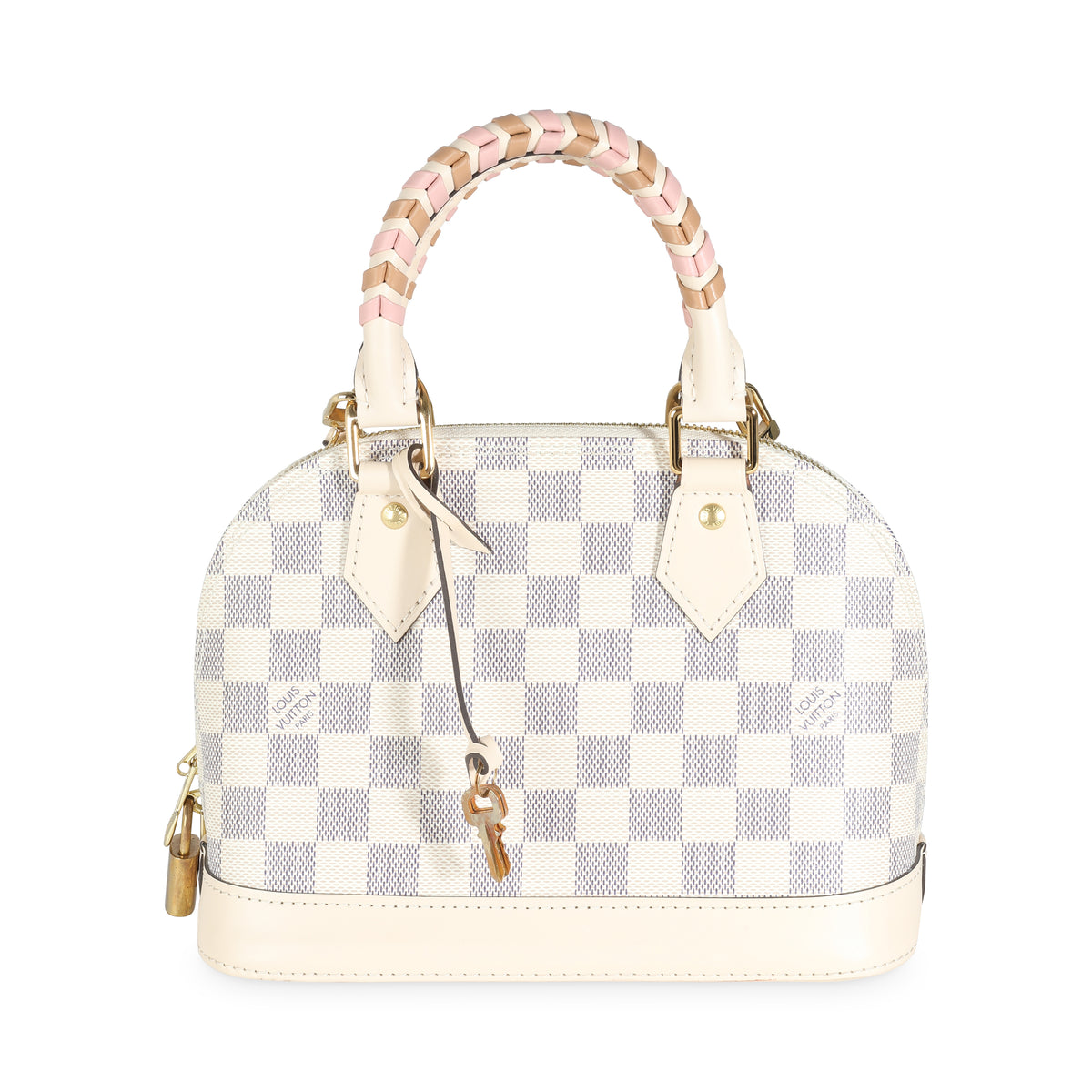 Damier Azur Canvas Braided Alma BB