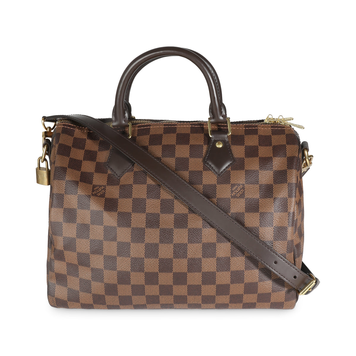 Damier Ebene Canvas Speedy Bandouliere 30