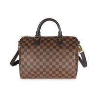 Damier Ebene Canvas Speedy Bandouliere 30