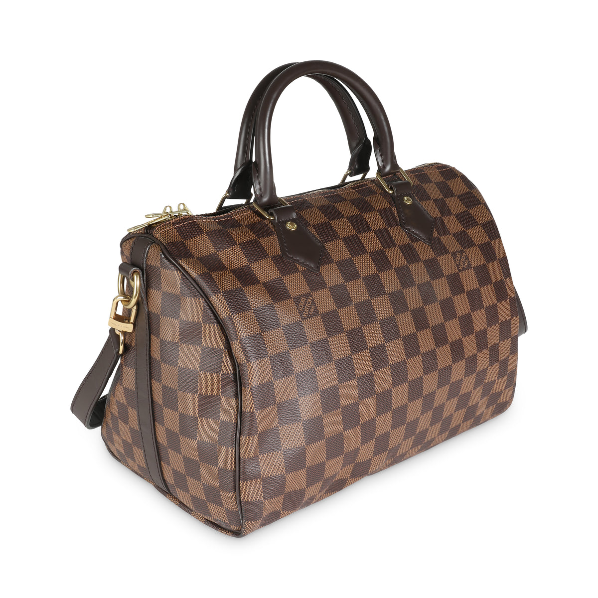 Damier Ebene Canvas Speedy Bandouliere 30