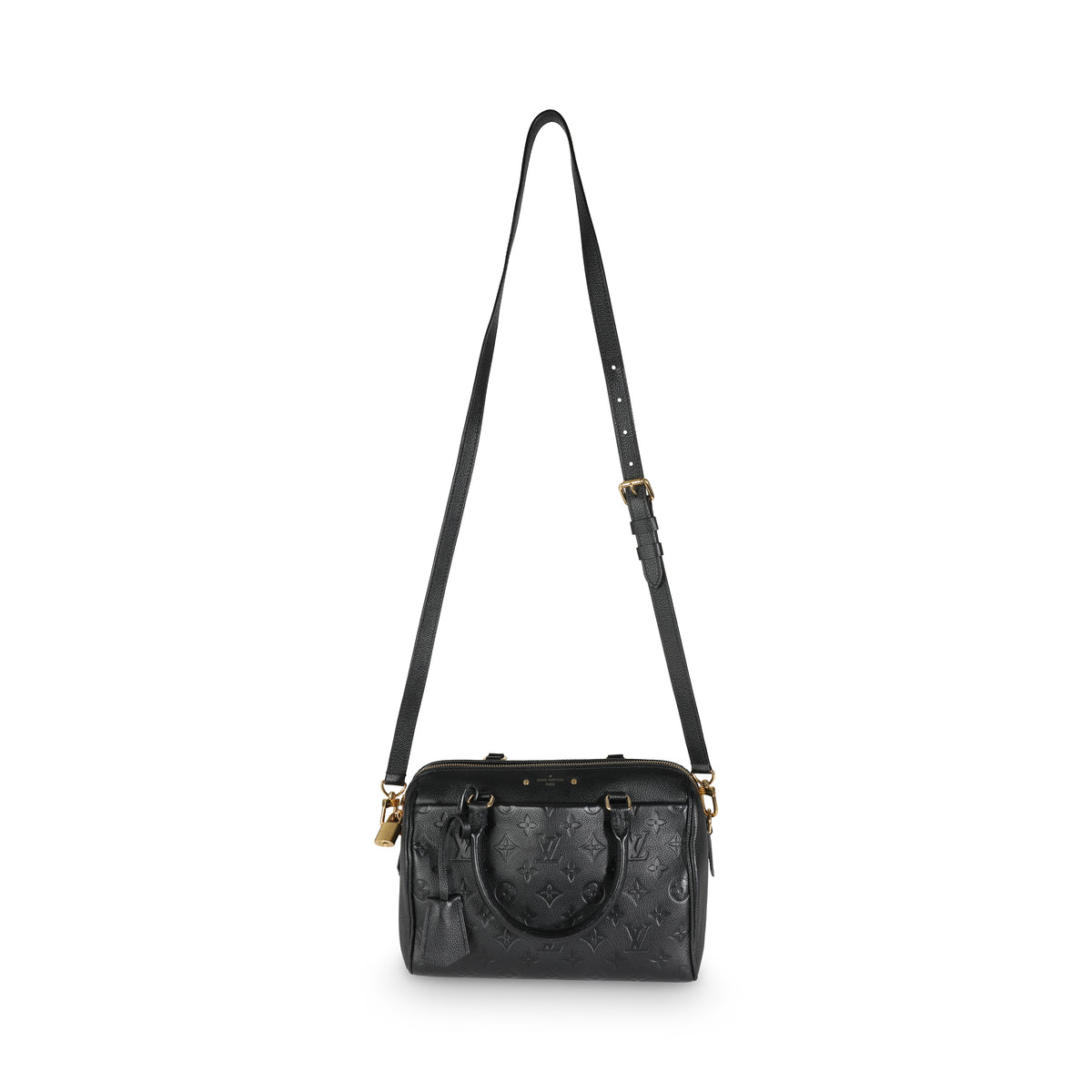 Black Monogram Empreinte Speedy Bandouliere 25