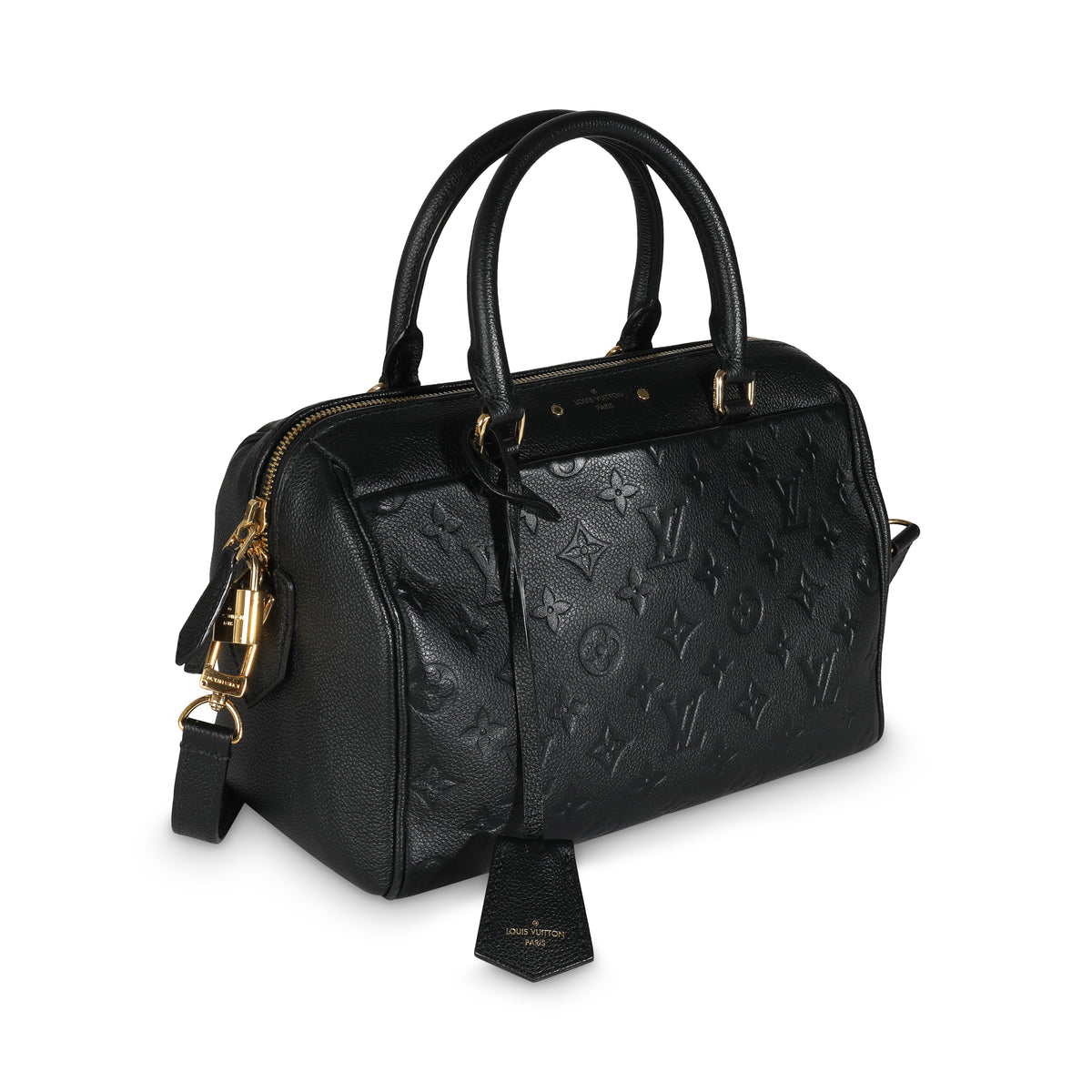 Black Monogram Empreinte Speedy Bandouliere 25