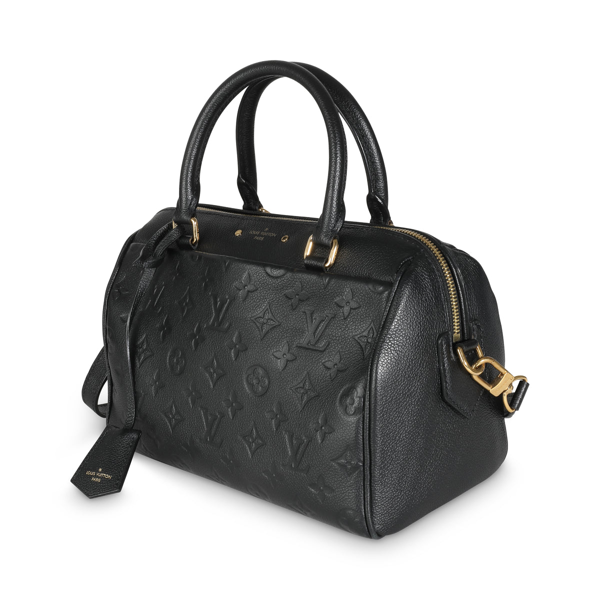 Black Monogram Empreinte Speedy Bandouliere 25