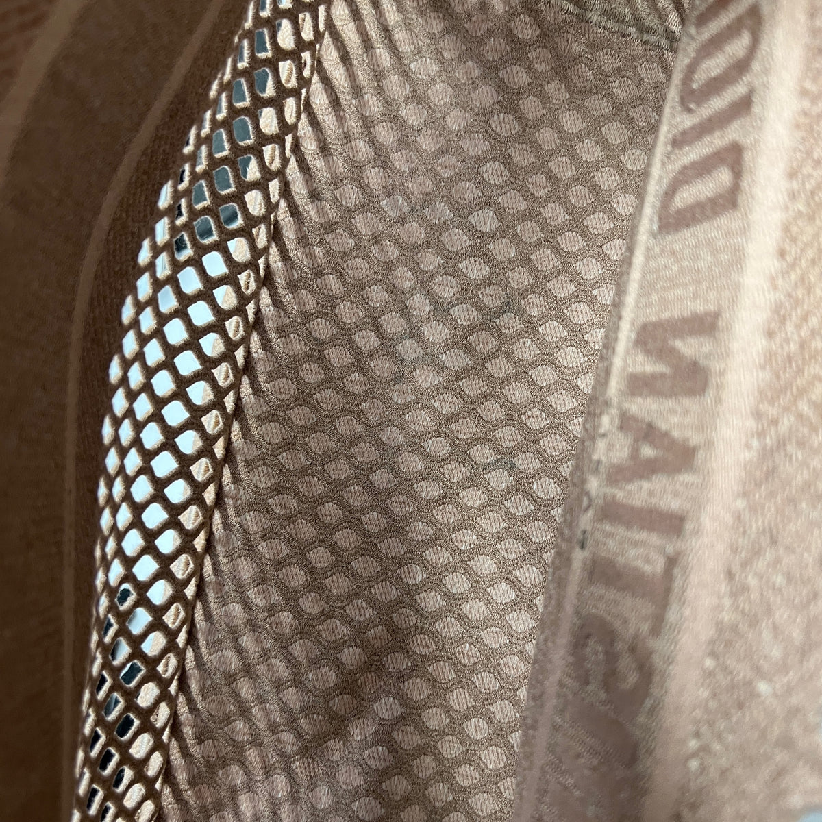 Clay Mesh Embroidered Medium Book Tote