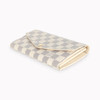 Damier Azur Canvas Sarah Wallet