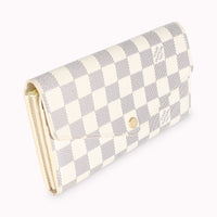 Damier Azur Canvas Sarah Wallet