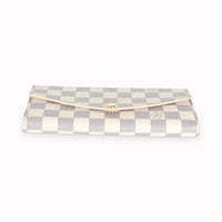 Damier Azur Canvas Sarah Wallet