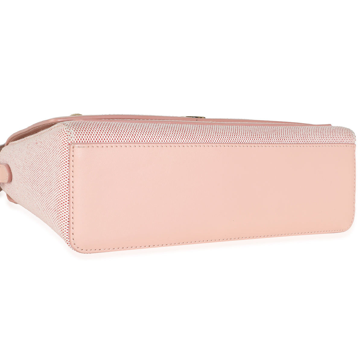 Pink Canvas Medium Note Crossbody Bag