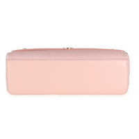 Pink Canvas Medium Note Crossbody Bag