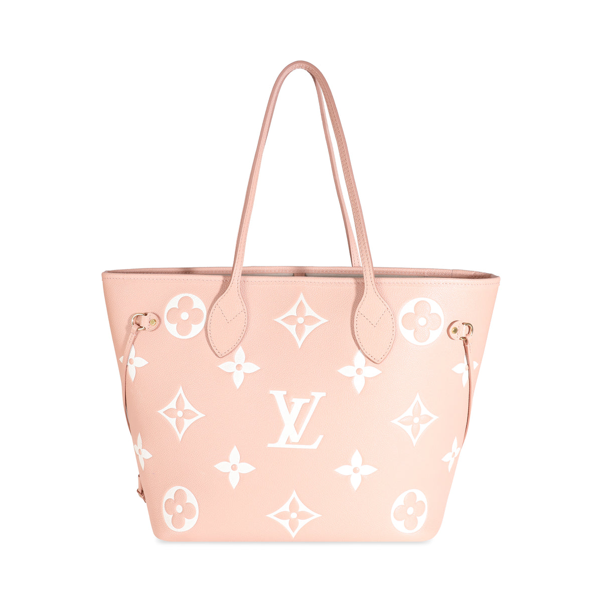 Trianon Pink Cream Empreinte Monogram Giant Neverfull MM