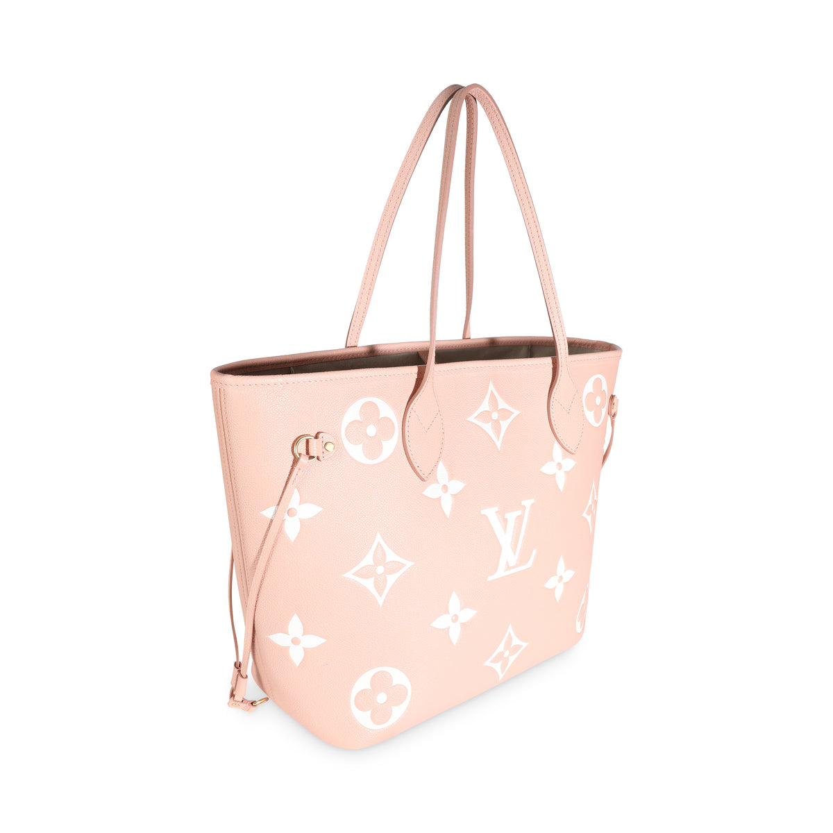 Trianon Pink Cream Empreinte Monogram Giant Neverfull MM