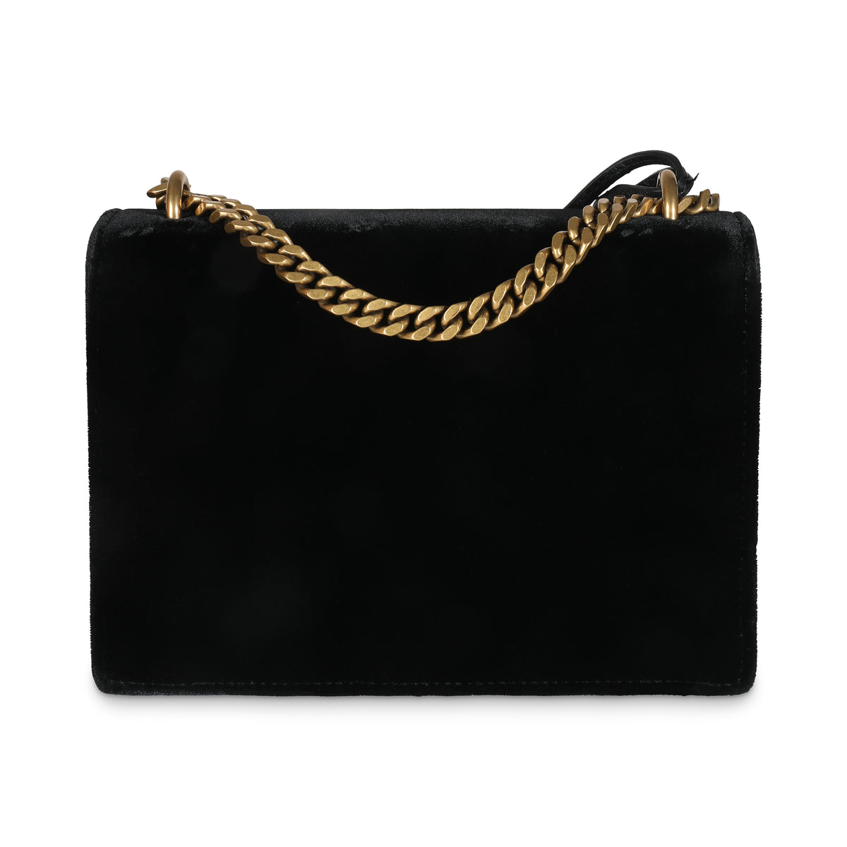 Saint Laurent Black Velvet Small Sunset Bag myGemma JP Item 141436