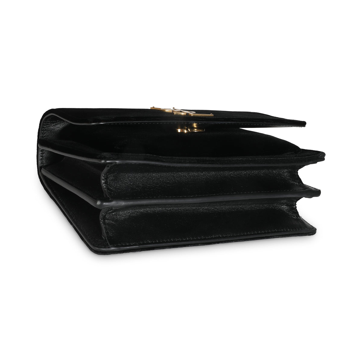 Black Velvet Small Sunset Bag