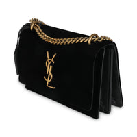 Black Velvet Small Sunset Bag