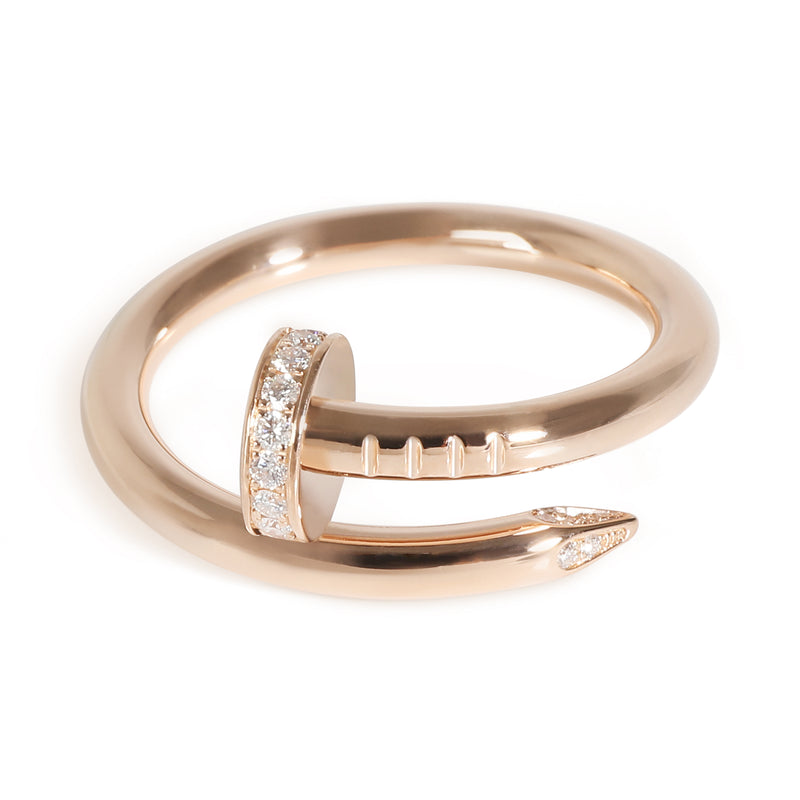 Juste Un Clou Ring, Diamonds (Rose Gold)