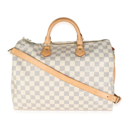 Damier Azur Canvas Speedy Bandouliere 35