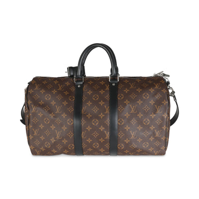 Monogram Macassar Keepall Bandouliere 45