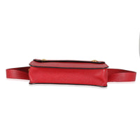 Rouge Vif Courchevel Pochette Belt Bag GHW