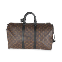 Monogram Macassar Keepall Bandouliere 45