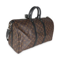 Monogram Macassar Keepall Bandouliere 45