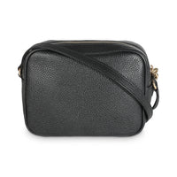 Black Pebbled Calfskin Soho Disco Crossbody