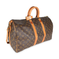 Monogram Canvas Keepall Bandouliere 45