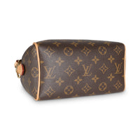 Black Monogram Canvas Speedy Bandouliere 20