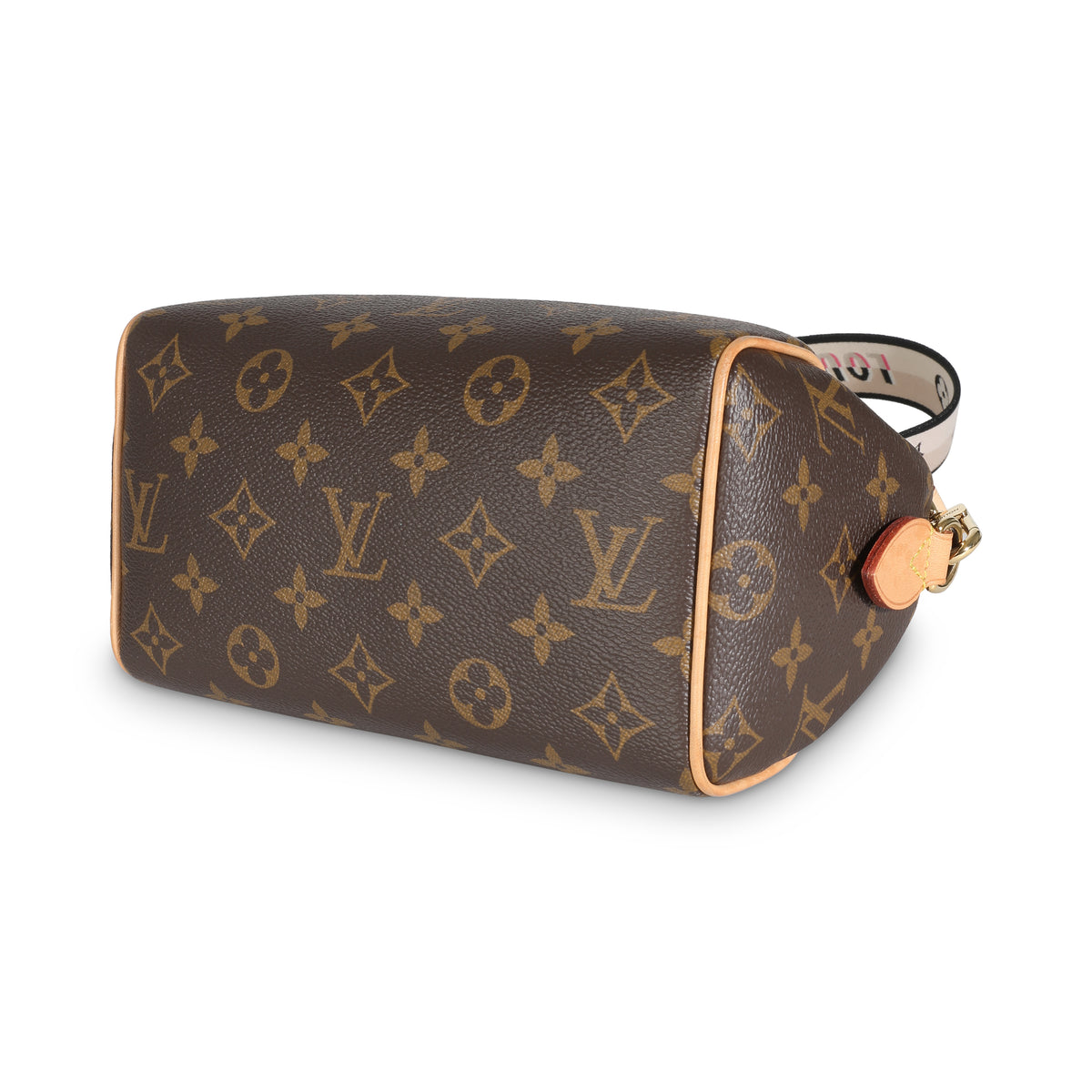 Black Monogram Canvas Speedy Bandouliere 20