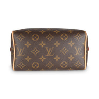 Black Monogram Canvas Speedy Bandouliere 20