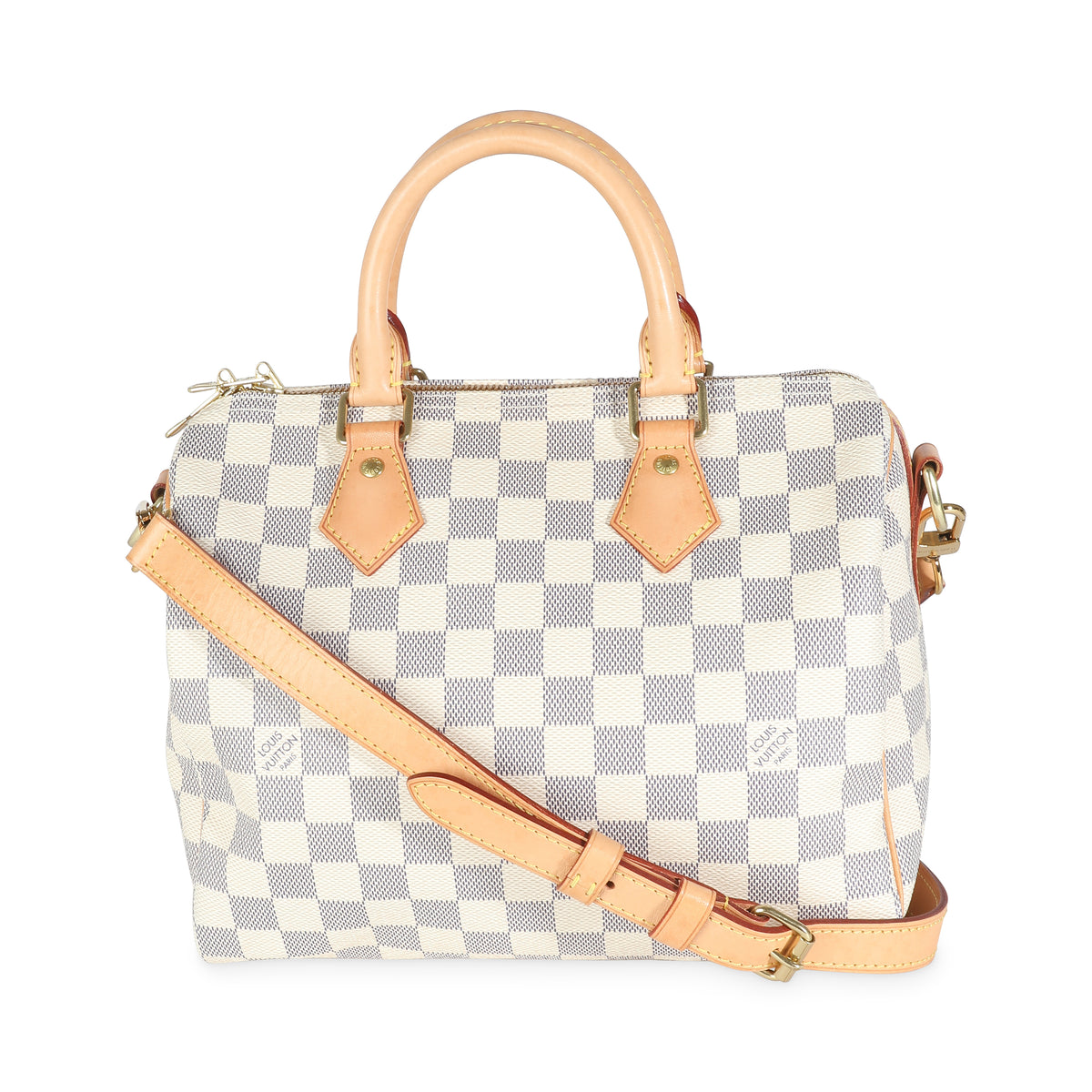 Damier Azur Canvas Speedy Bandouliere 25