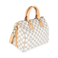 Damier Azur Canvas Speedy Bandouliere 25