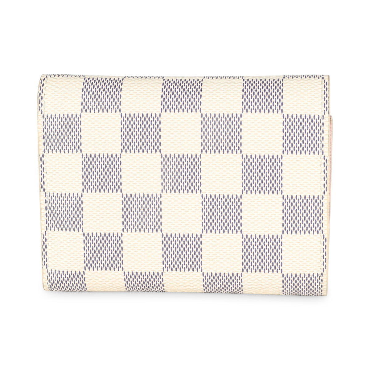 Rose Ballerine Damier Azur Canvas Victorine Wallet