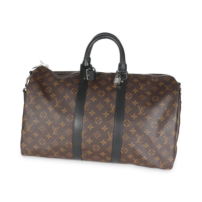 Monogram Macassar Keepall Bandouliere 45