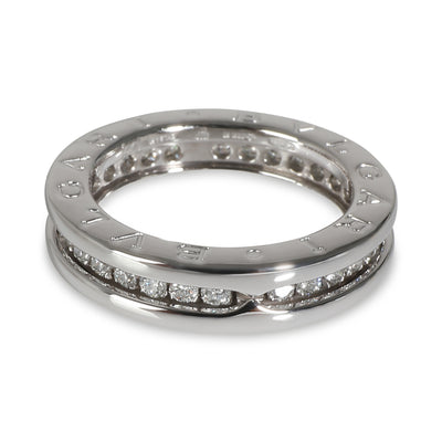 BVLGARI B.zero1 Ring in 18k White Gold 0.45 CTW fv