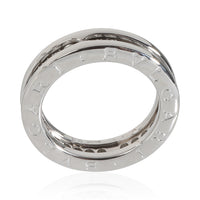 BVLGARI B.zero1 Ring in 18k White Gold 0.45 CTW pv