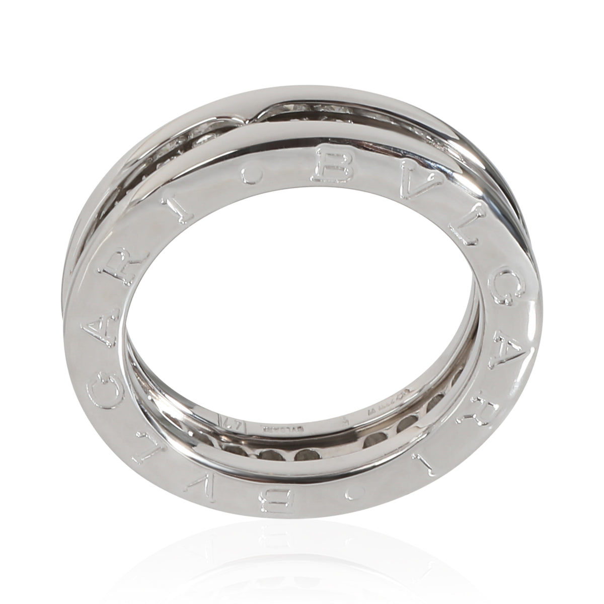 B.zero1 Fashion Ring in 18k White Gold 0.45 CTW