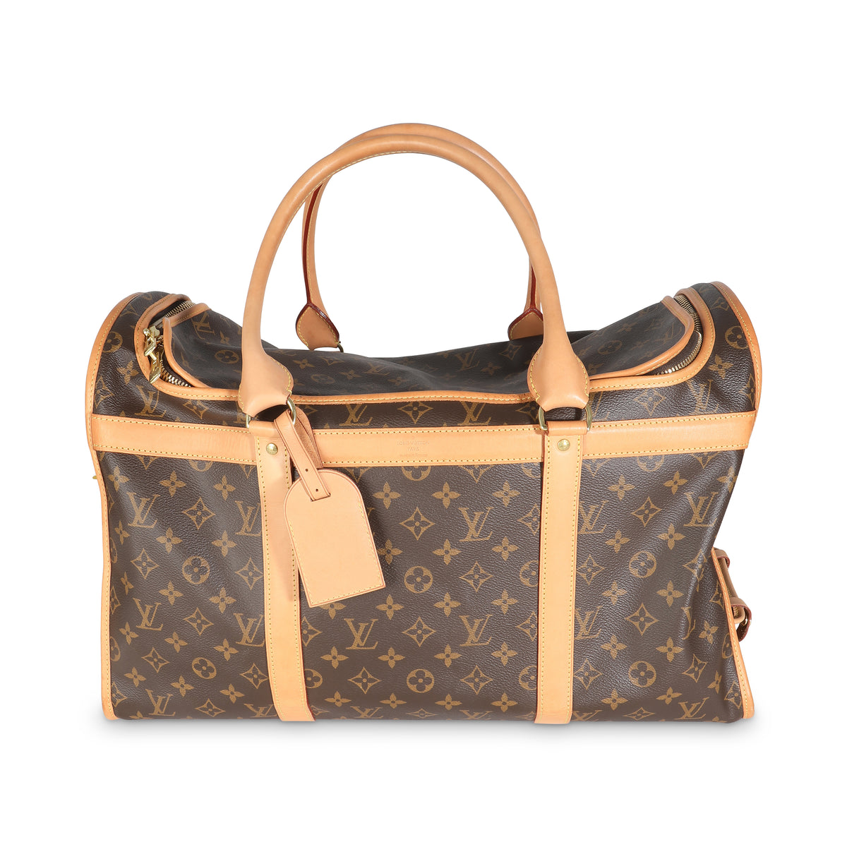 Monogram Canvas Sac Chien 50 Pet Carrier