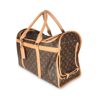 Monogram Canvas Sac Chien 50 Pet Carrier