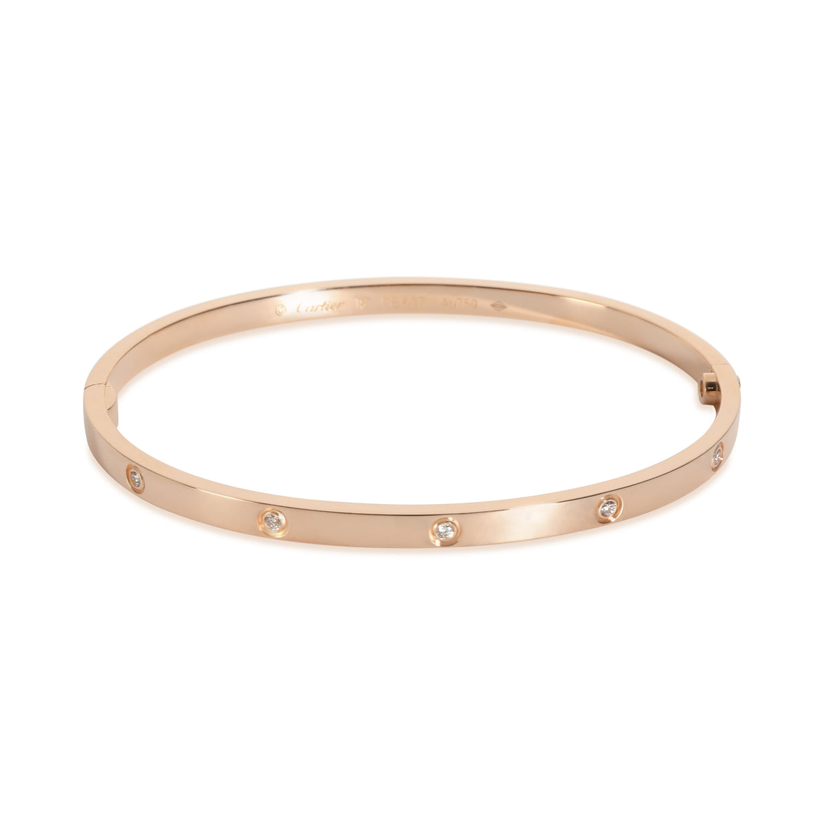 Love Bracelet, Small Model, Diamonds (Rose Gold)