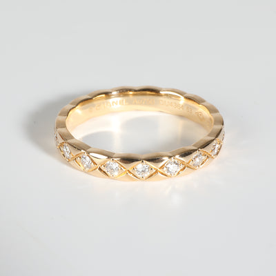 Coco Crush Fashion Ring in 18k Yellow Gold 0.35 CTW