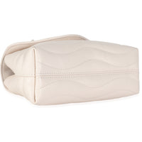 Ivory Calfskin New Wave Top Handle Bag