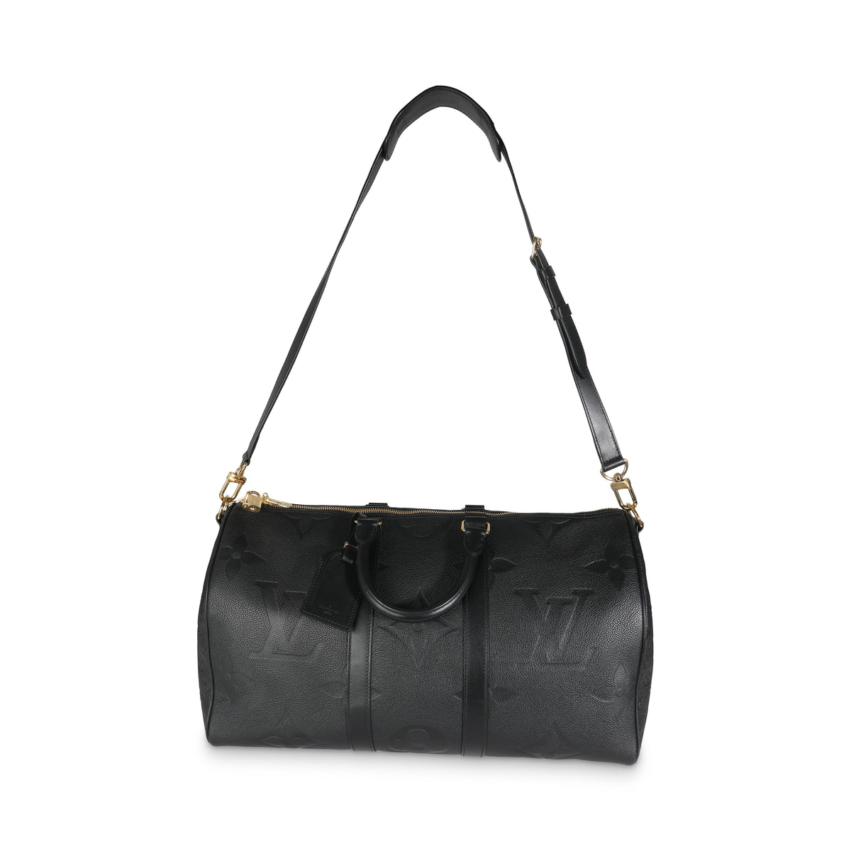 Black Giant Monogram Empreinte Keepall Bandouliere 45