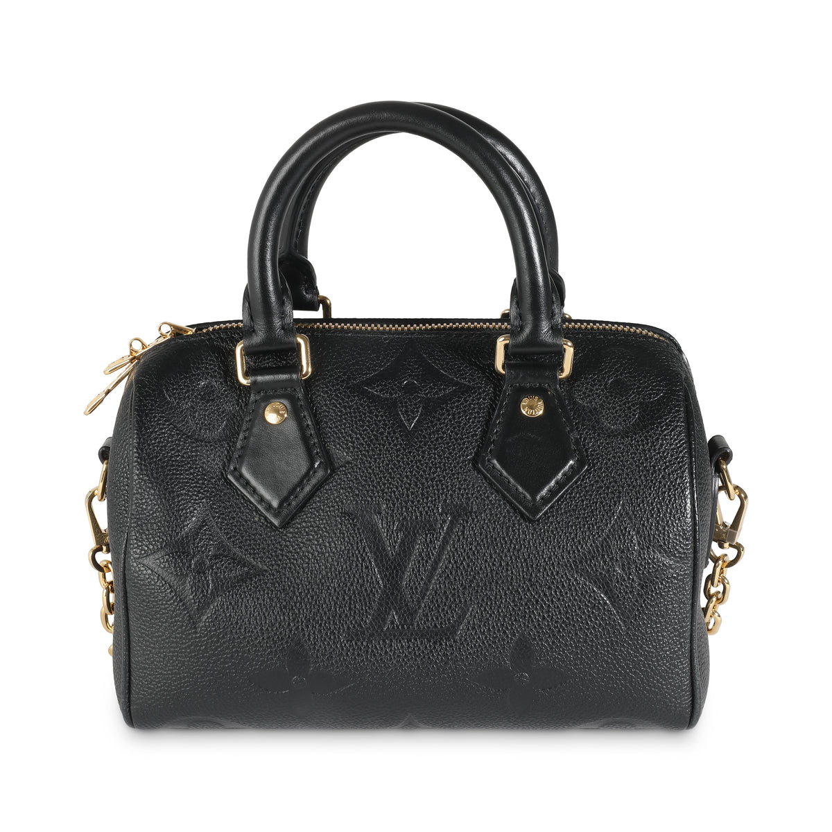 Black Monogram Empreinte Speedy Bandouliere 20