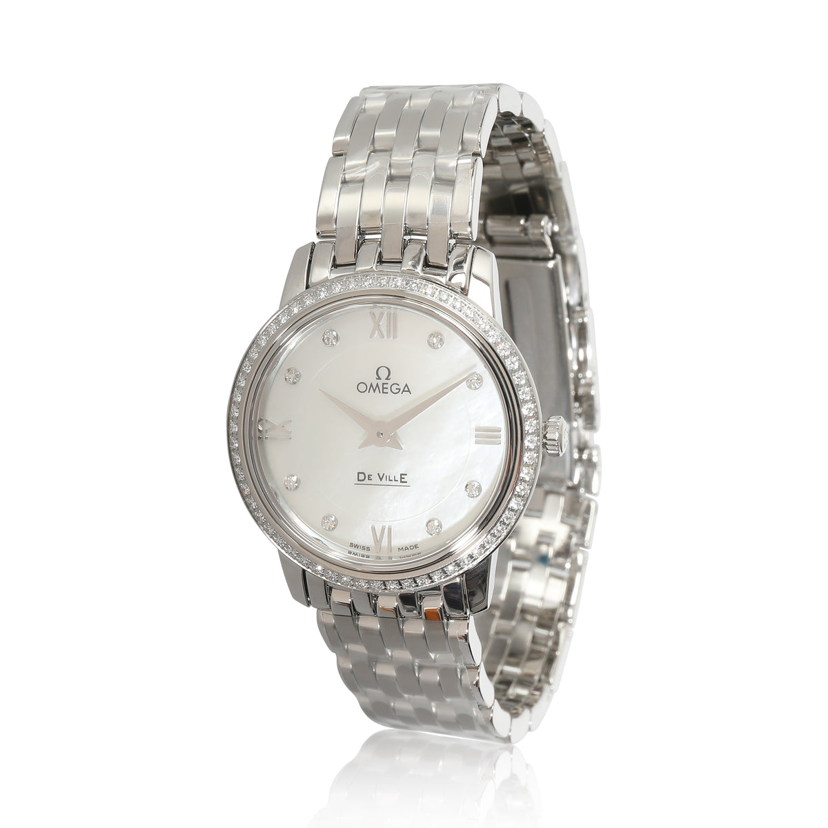 DeVille Prestige 424.15.27.60.55.001 Womens Watch in  Stainless Steel