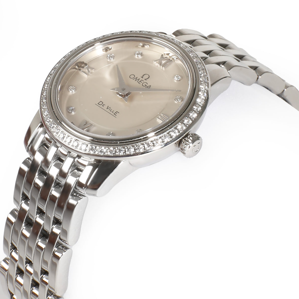 DeVille Prestige 424.15.24.60.52.001 Womens Watch in  Stainless Steel