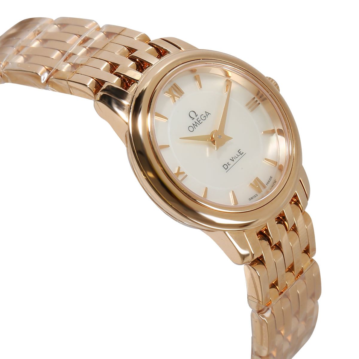 DeVille Prestige 424.50.24.60.05.002 Womens Watch in 18kt Rose Gold