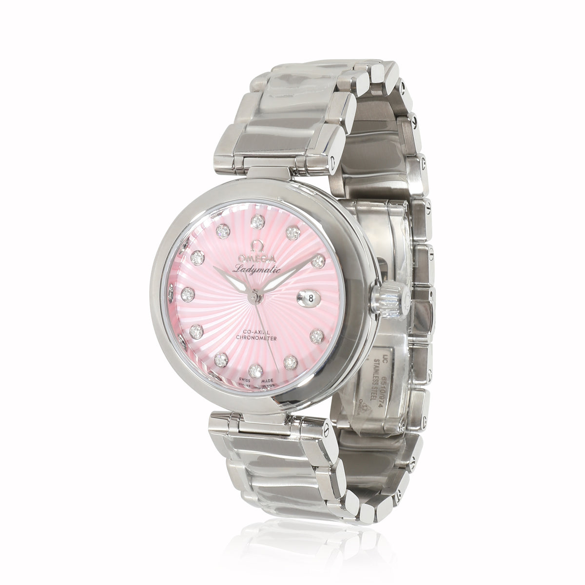 DeVille Ladymatic 425.30.34.20.57.001 Womens Watch in  Stainless Steel