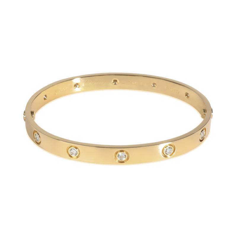 Love Bracelet, 10 Diamonds (Yellow Gold)